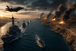  US strikes Iran 2026 Strait of Hormuz
