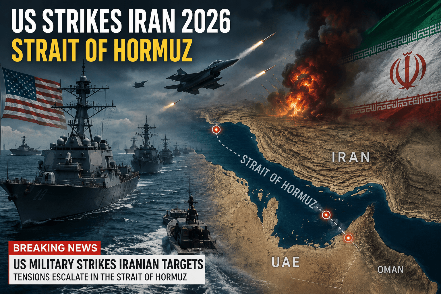 🚨 US Strikes Iran After Drone Attack on Cargo Ship — Is the Ceasefire Over?