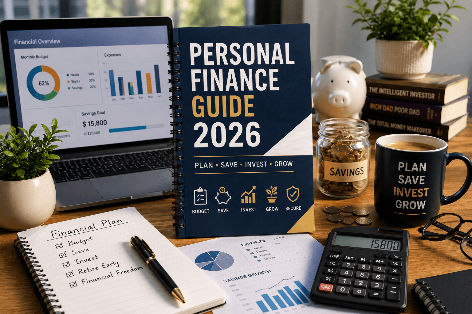 Personal Finance Guide 2026: Budgeting, Saving, Investing & Building Wealth